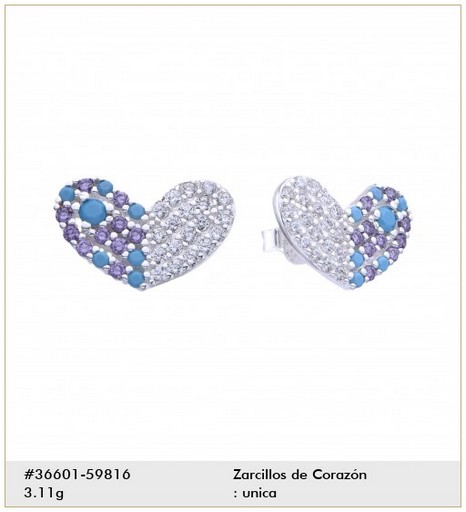 ARETES DE PLATA 925 