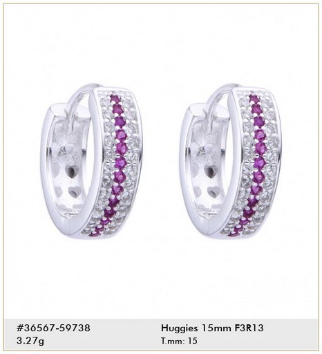 ARGOLLAS DE PLATA 925 