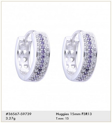 ARGOLLAS DE PLATA 925 