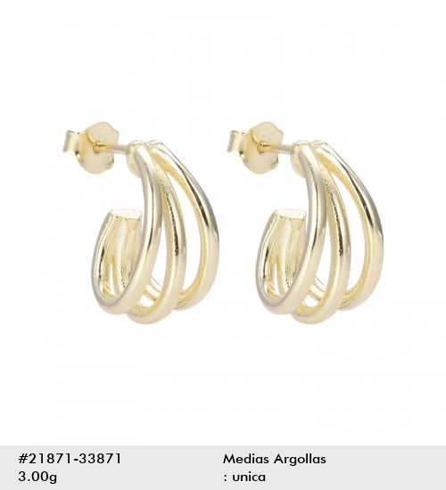 ARETES DE PLATA 925