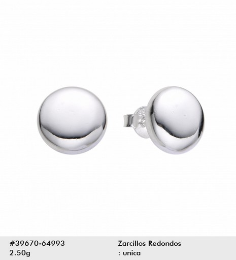 ARETE DE PLATA 925 CIRCULO LISO