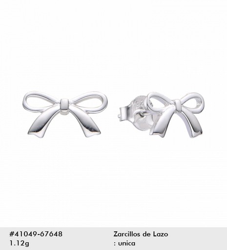 ARETES DE PLATA