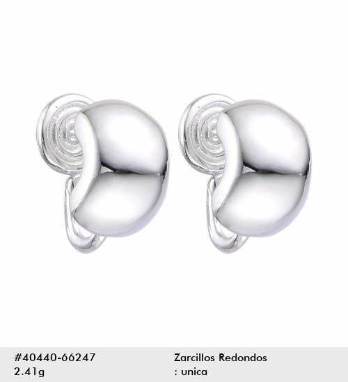 ARETES DE PLATA