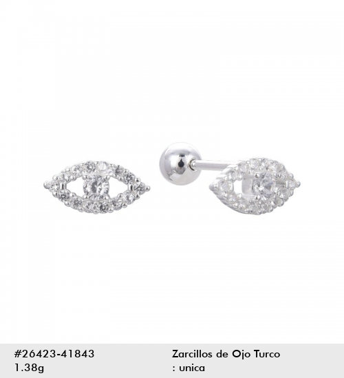 ARETES DE PLATA