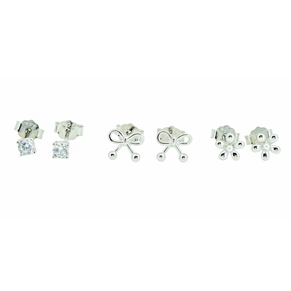 ARETES DE PLATA